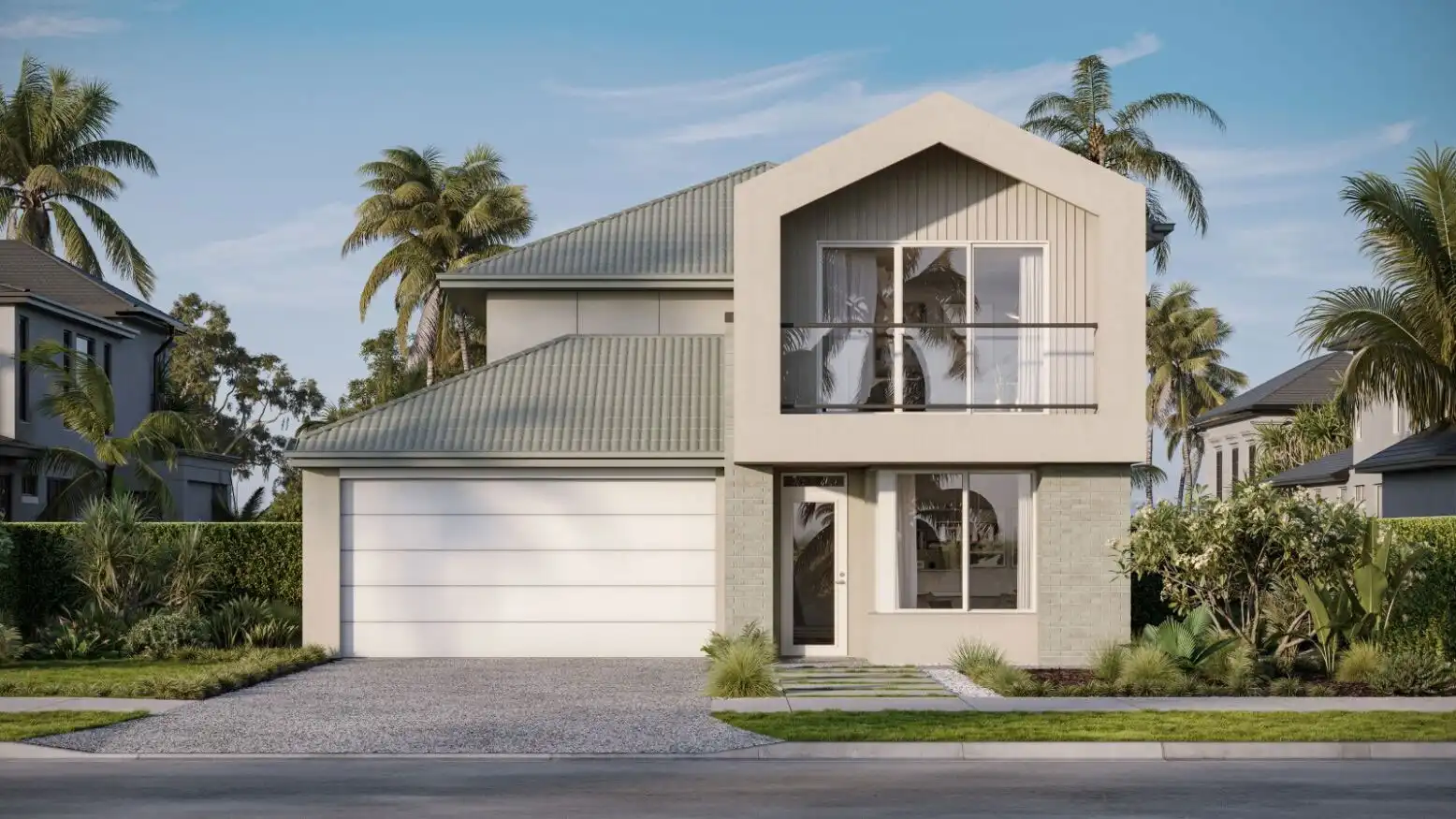 Modern and elegant stylish facade at Thornton Facade available in QLD